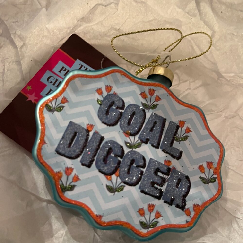 Goal Digger  Christmas Ornament 3.5 Inch Holiday Decor